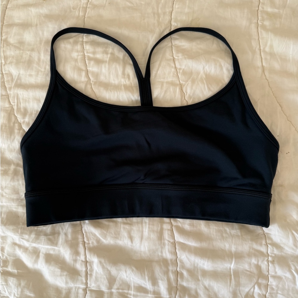 Black Women's Lightweight Sports Bralette
